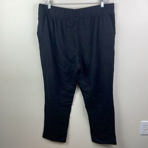 Christopher & Banks Relaxed Restyled Sport Sweatpants Black